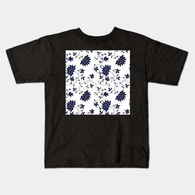 Japan Flowers Kids T-Shirt by Tribun Dash